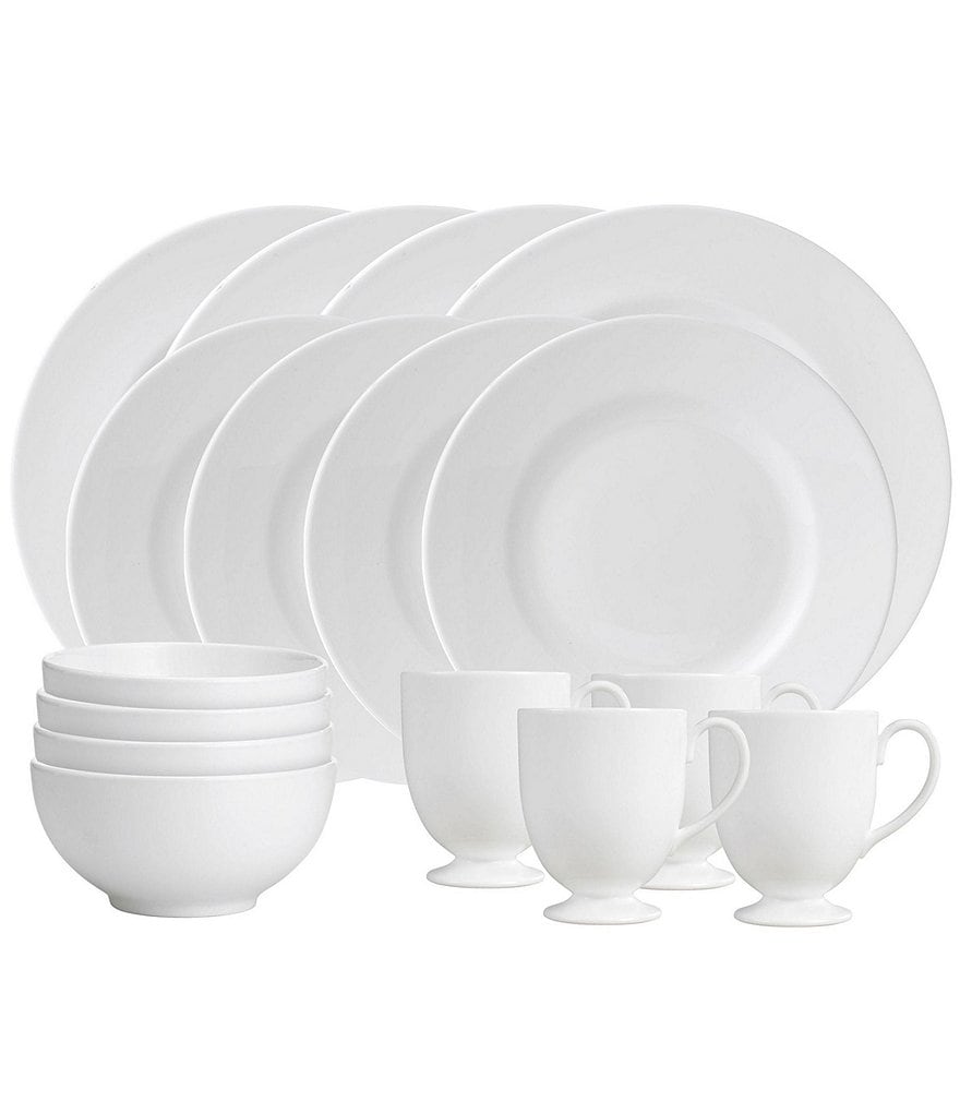 Wedgwood White 16-Piece Dinnerware Set