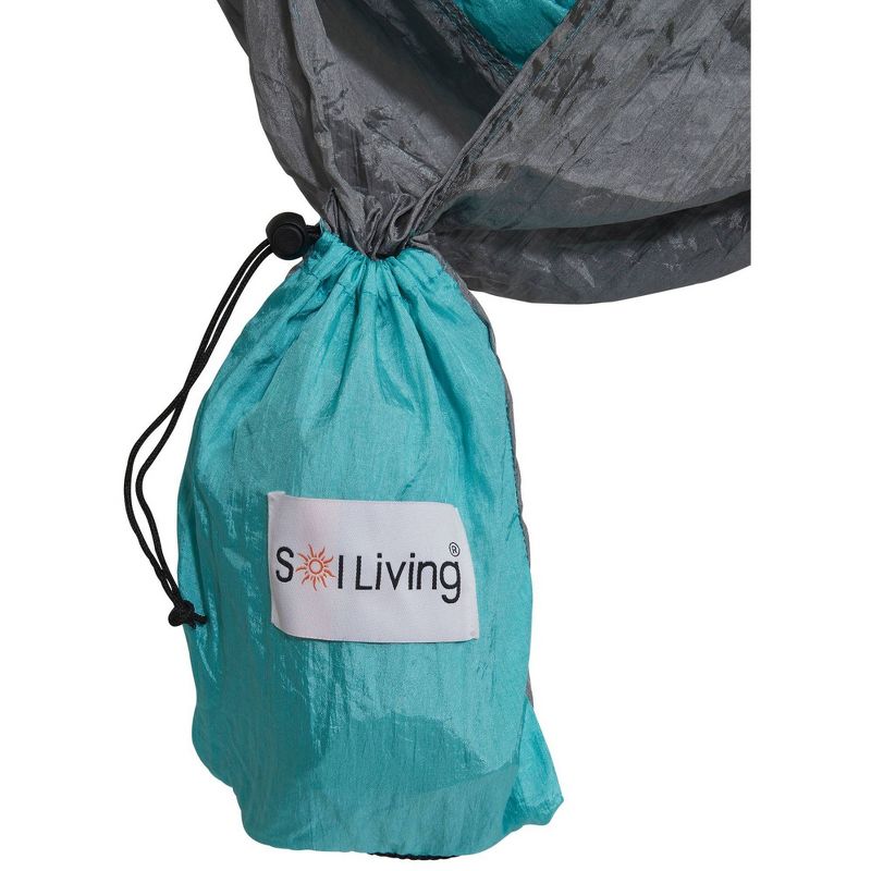 Coronado Double Quilted Hammock Red/Brown Stripe - Smart Living