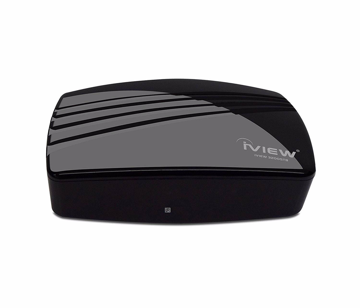 iView 3200STB Digital DTV Converter Box w/ Analog Pass-Through & QAM Capability