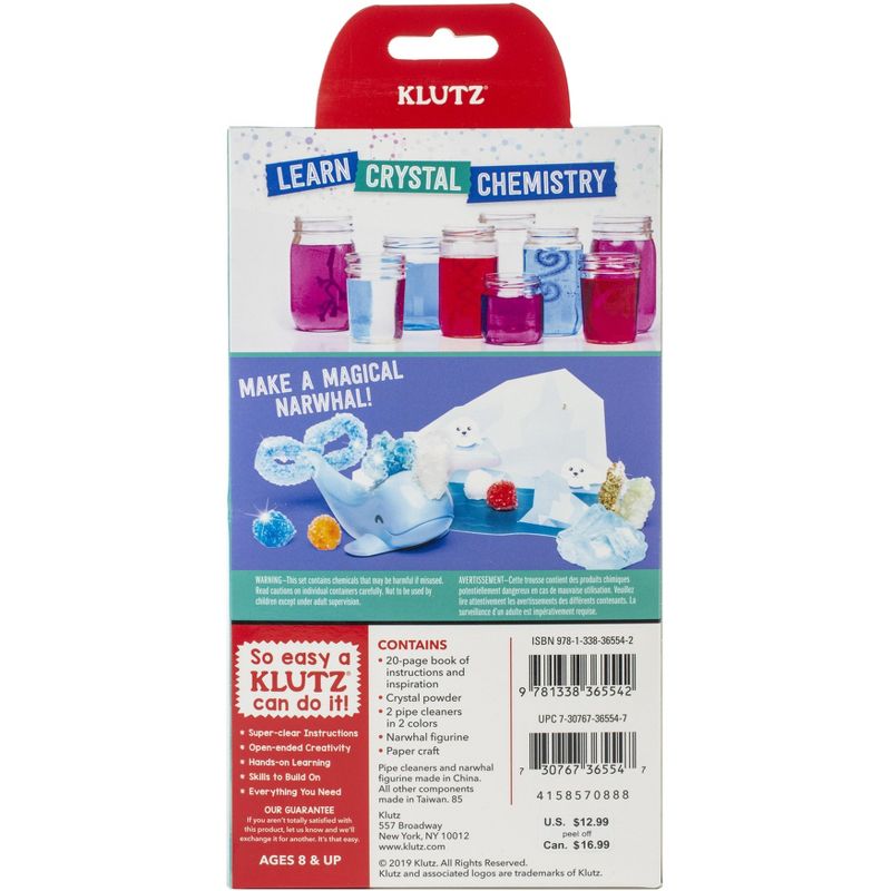 Grow Your Own Crystal Animal Kit-Narwhal