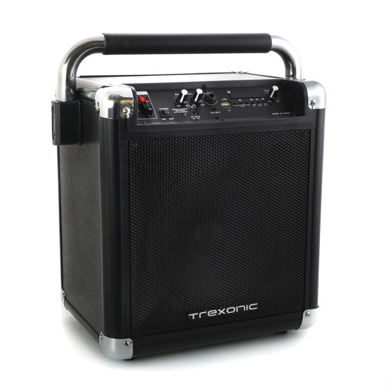 Trexonic Wireless Portable Party Speaker with Microphone