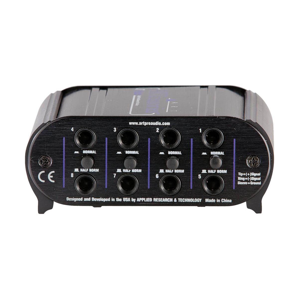 ART TPatch 8 Point Balanced Patch Bay