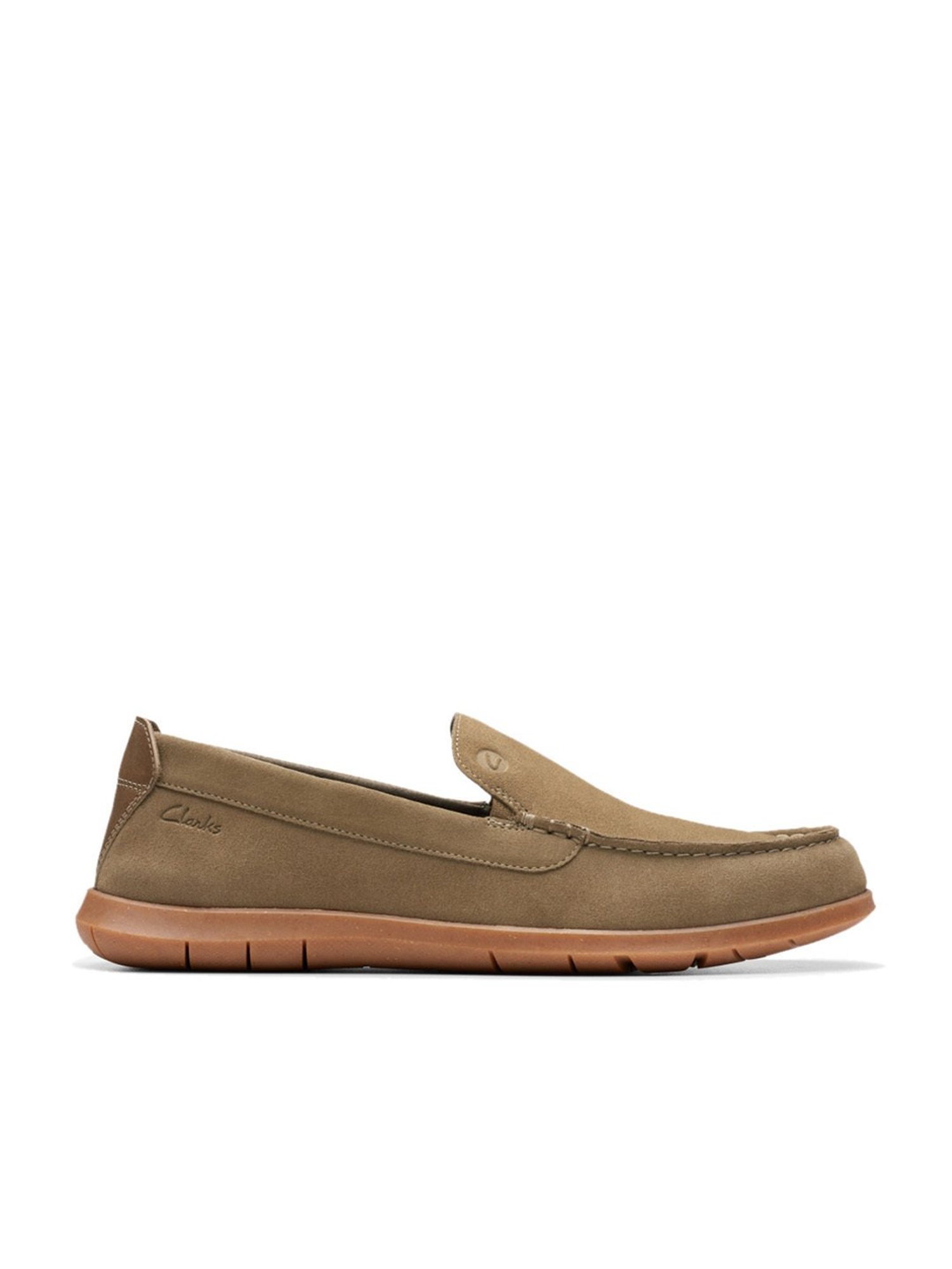 Clarks Men's Flexway Step Olive Loafers