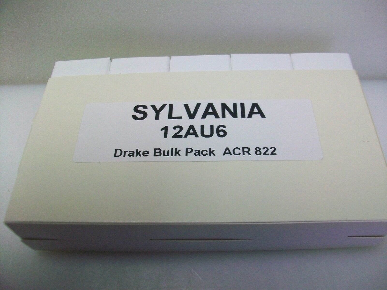SLEEVE  OF  5  SYLVANIA 12AU6   TUBES