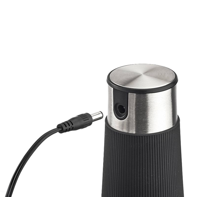 Brim Electric Handheld Coffee Grinder - Silver