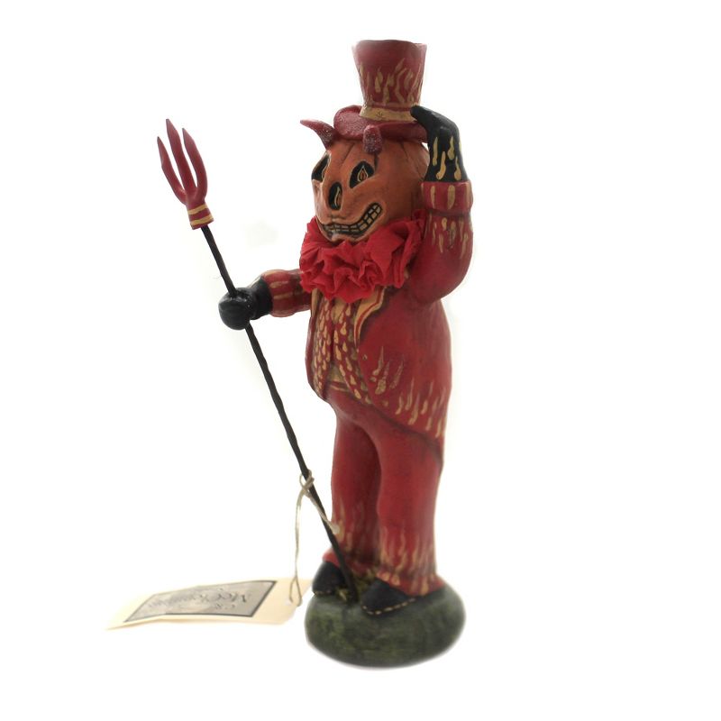 Charles Mcclenning 10.25" Dapper Devil Halloween Pumpkin  -  Decorative Figurines