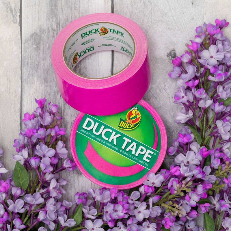 Duck 15yd Duct Industrial Tape Fluorescent Lilac