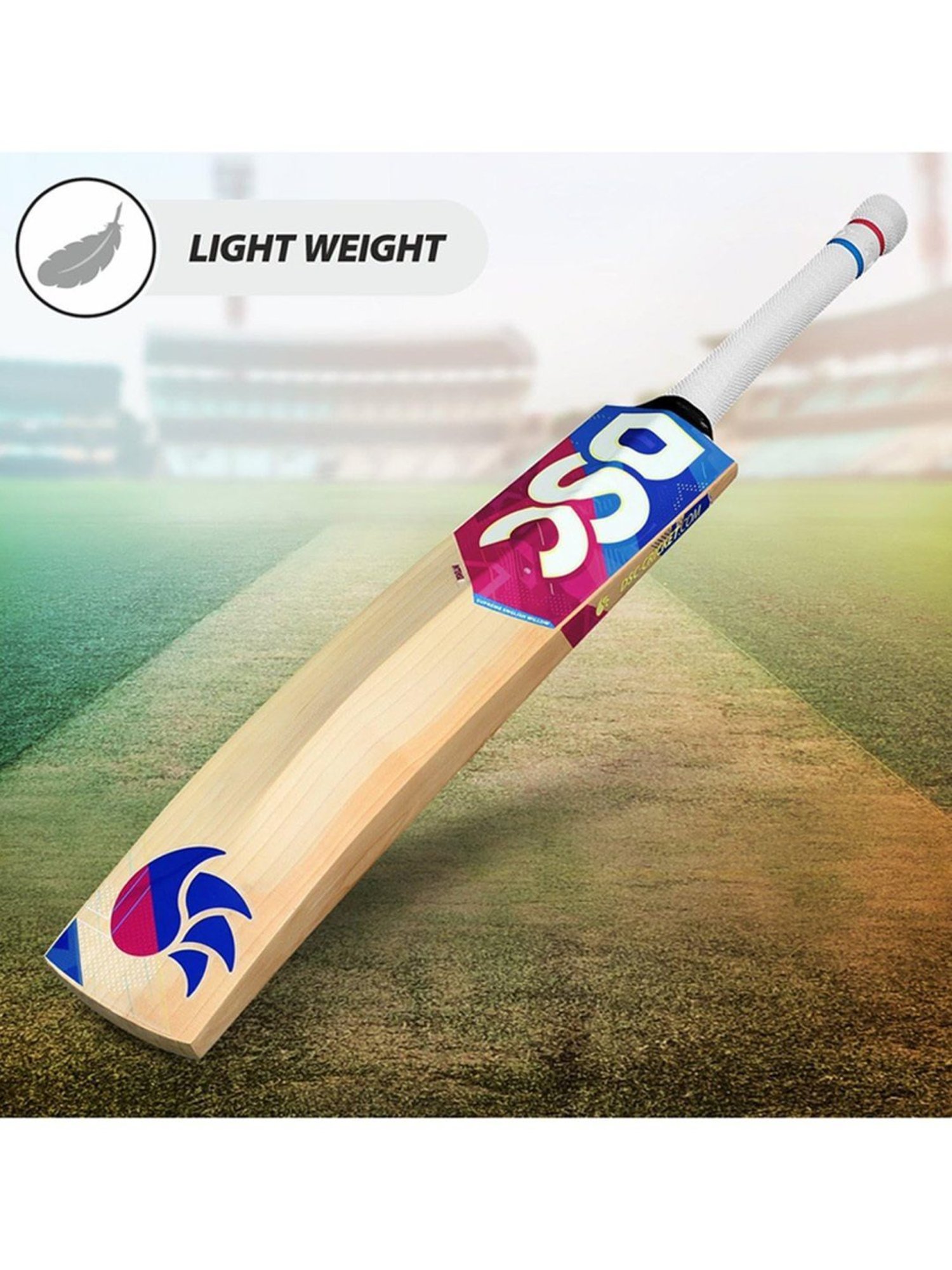DSC Intense Assault Grade 5 English Willow Cricket Bat Size - 5