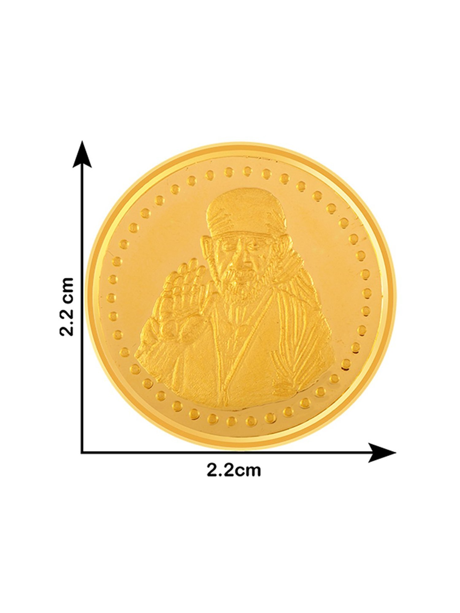 P.C. Chandra Jewellers 24k (995) 5gm Gold Coin