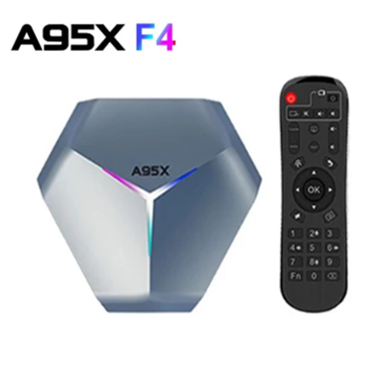 A95X F4  4K TV BOX Android 10 S905X4 Smart Network Player Set-top Box RGB Light 2GB/16GB 2.4G&5G Wifi+BT