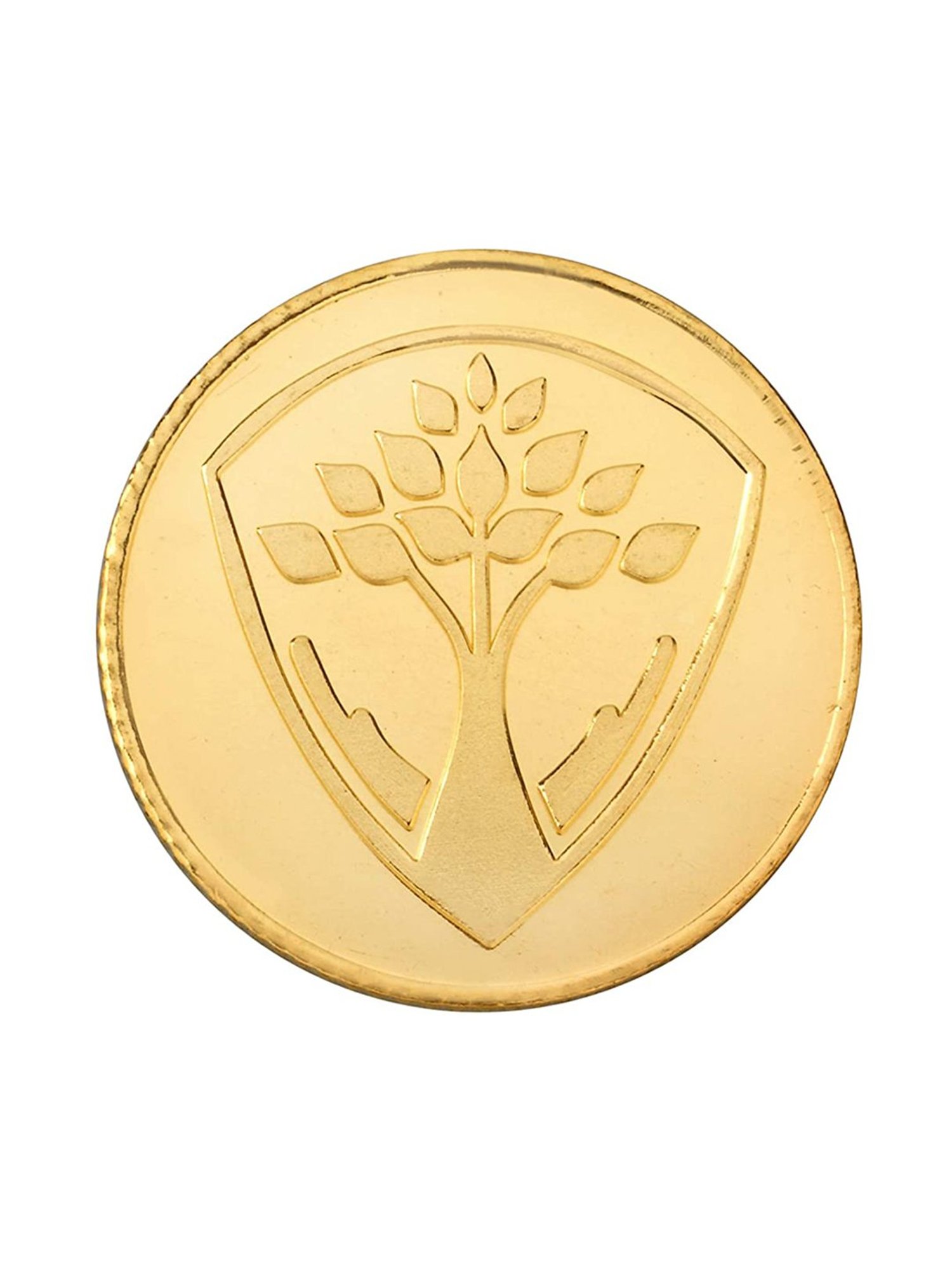 Bangalore Refinery Banyan Tree 24k (999) 10gm Gold Coin