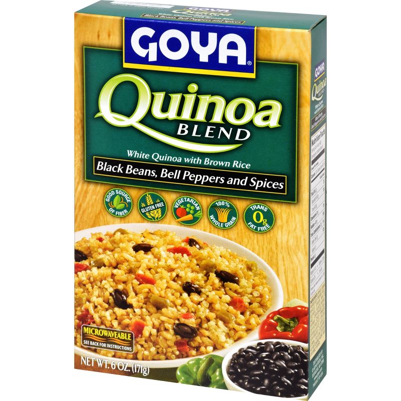 GOYA Quinoa Blend Black Beans Bell Peppers and Spices - 6oz