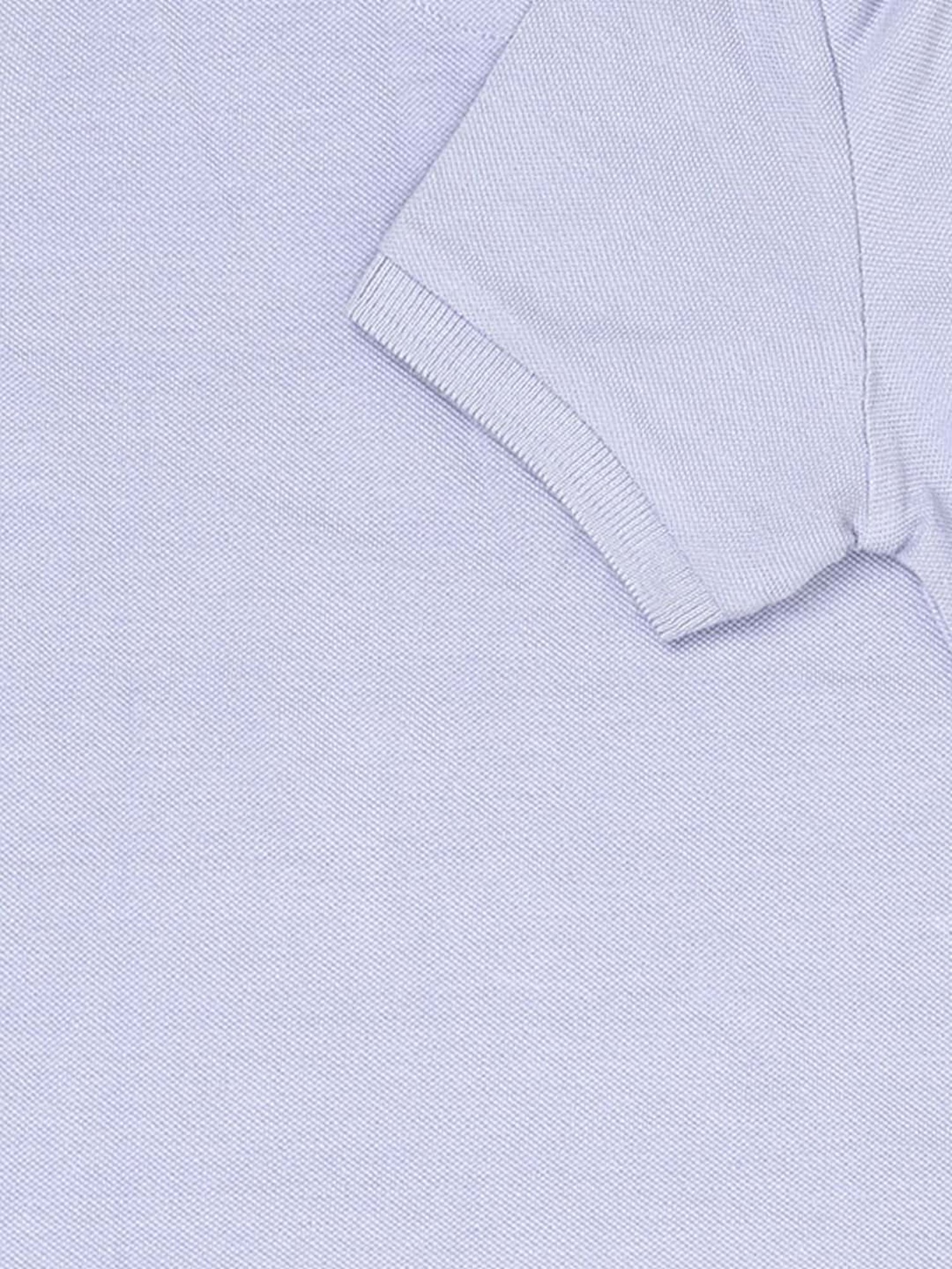 Mothercare Kids Blue Cotton Regular Fit Polo T-Shirt