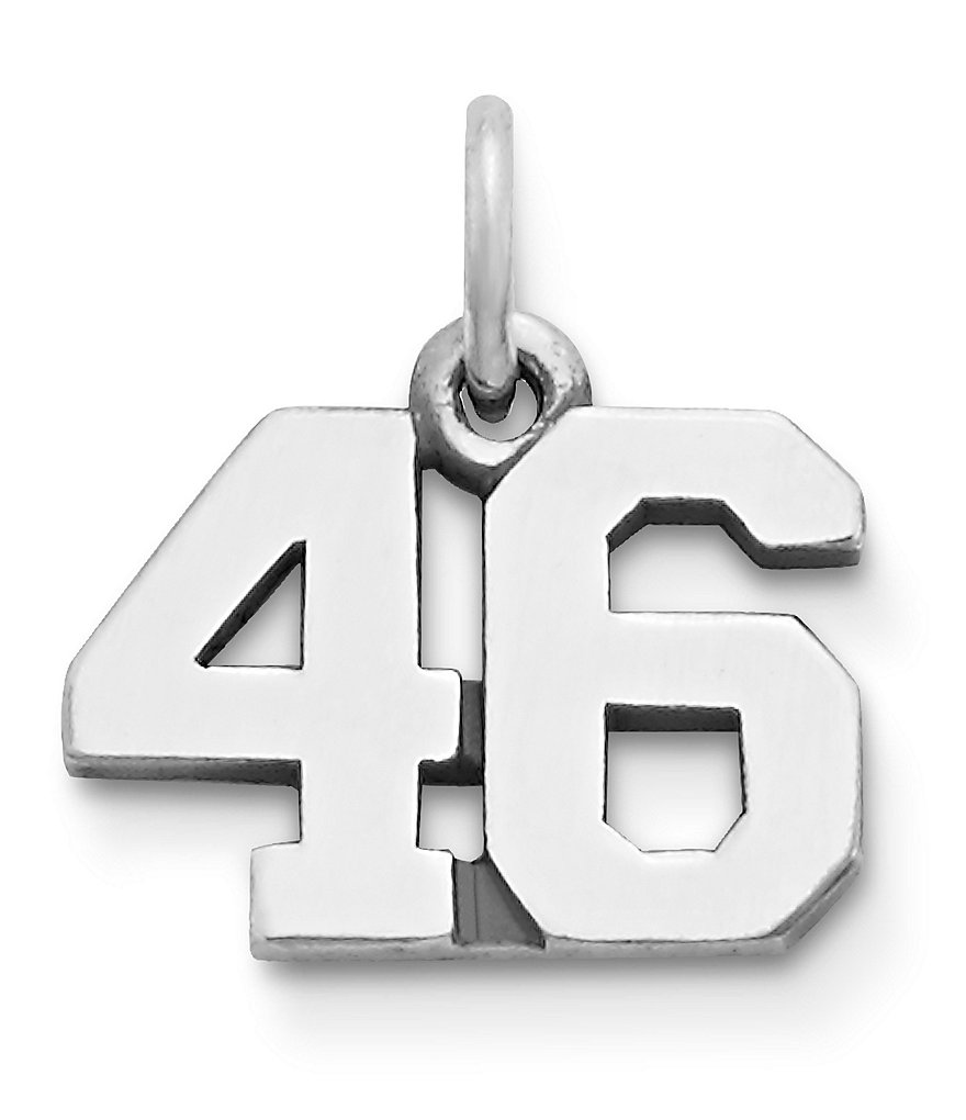 James Avery Faceted Lab-Created Amethyst February Birthstone Charm