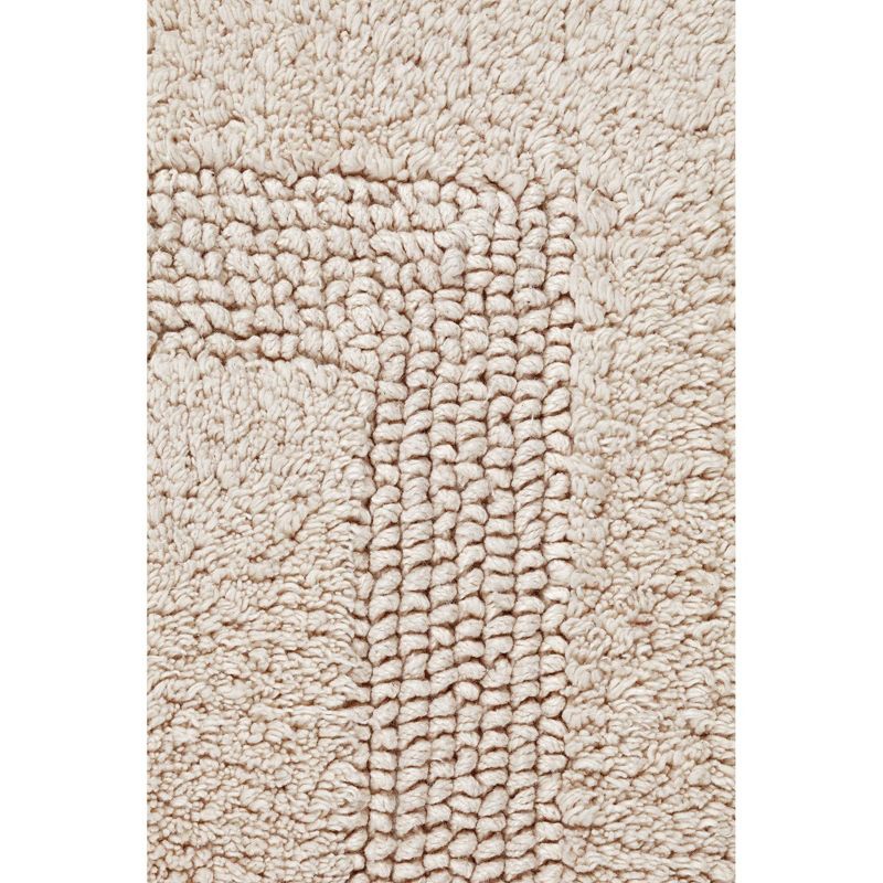 2pc Lux Collection Bath Rug Set Sand - Better Trends