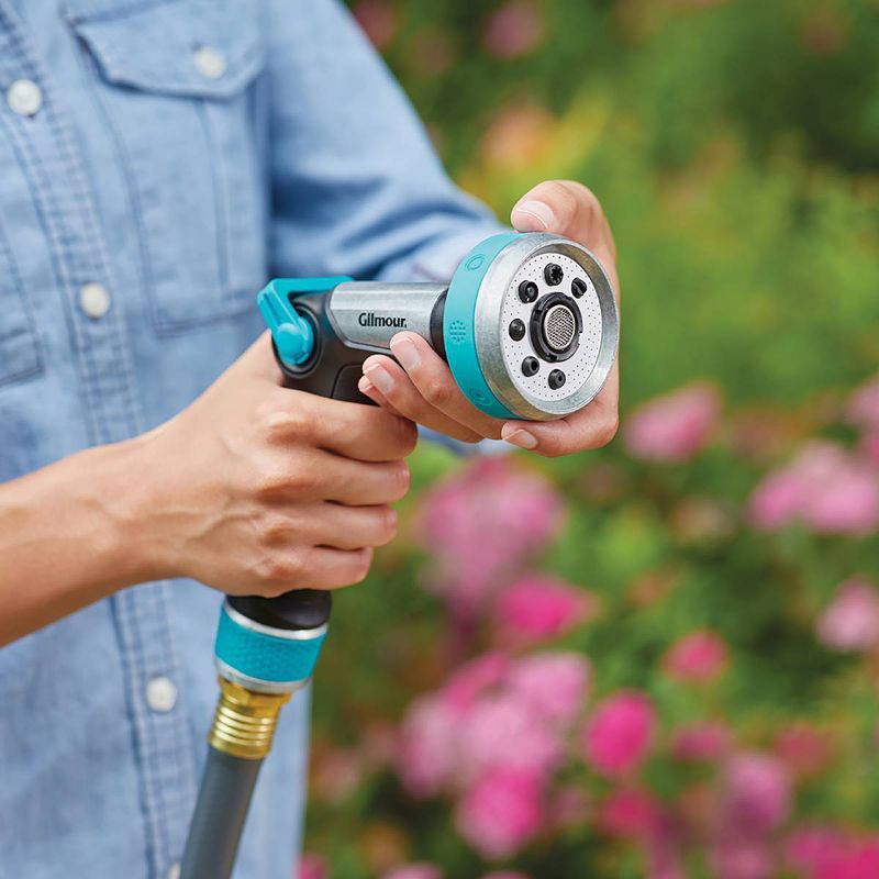 Gilmour Swivel Connect Watering Thumb Control Nozzle Heavy Duty