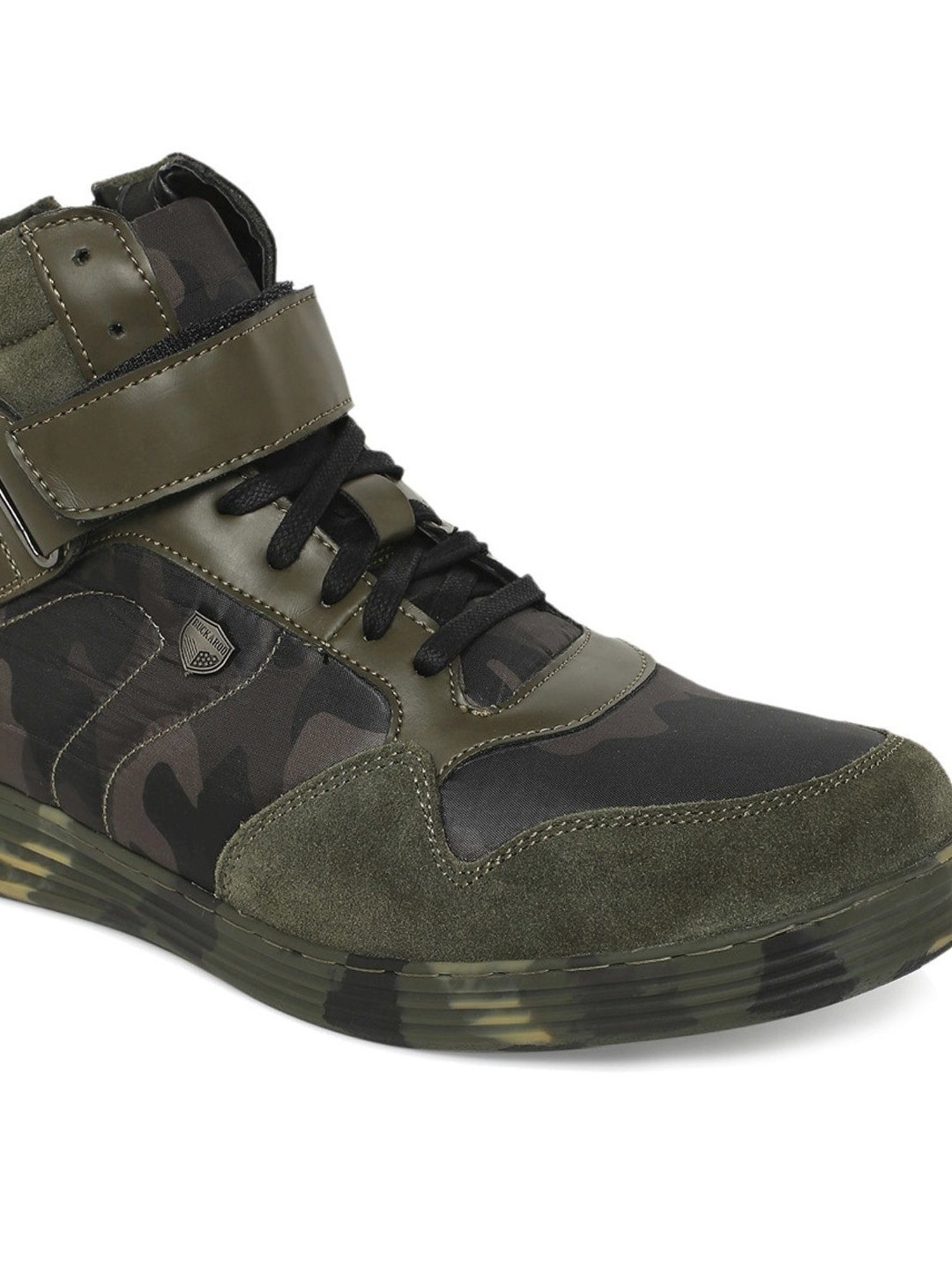 Buckaroo Men's VERONA Olive Derby Boots