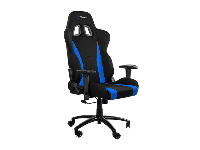 Arozzi Inizio Gaming Chair (Blue) - Ergonomic, Metal Frame, Adjustable Pillows, INIZIO-FB-BLUE