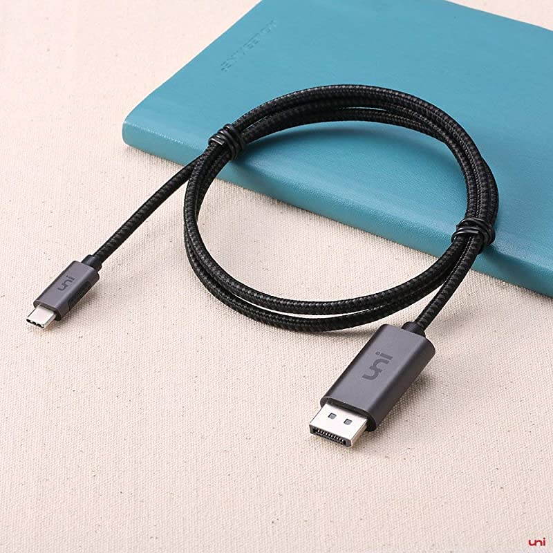 USB C to DisplayPort Cable 4K60Hz6ft  Thunderbolt 3 to DisplayPort Cable Compatible for MacBook Pro 201920182017 MacBook AiriPad Pro 20192018 XPS 15 Surface Book 2 and More Gray