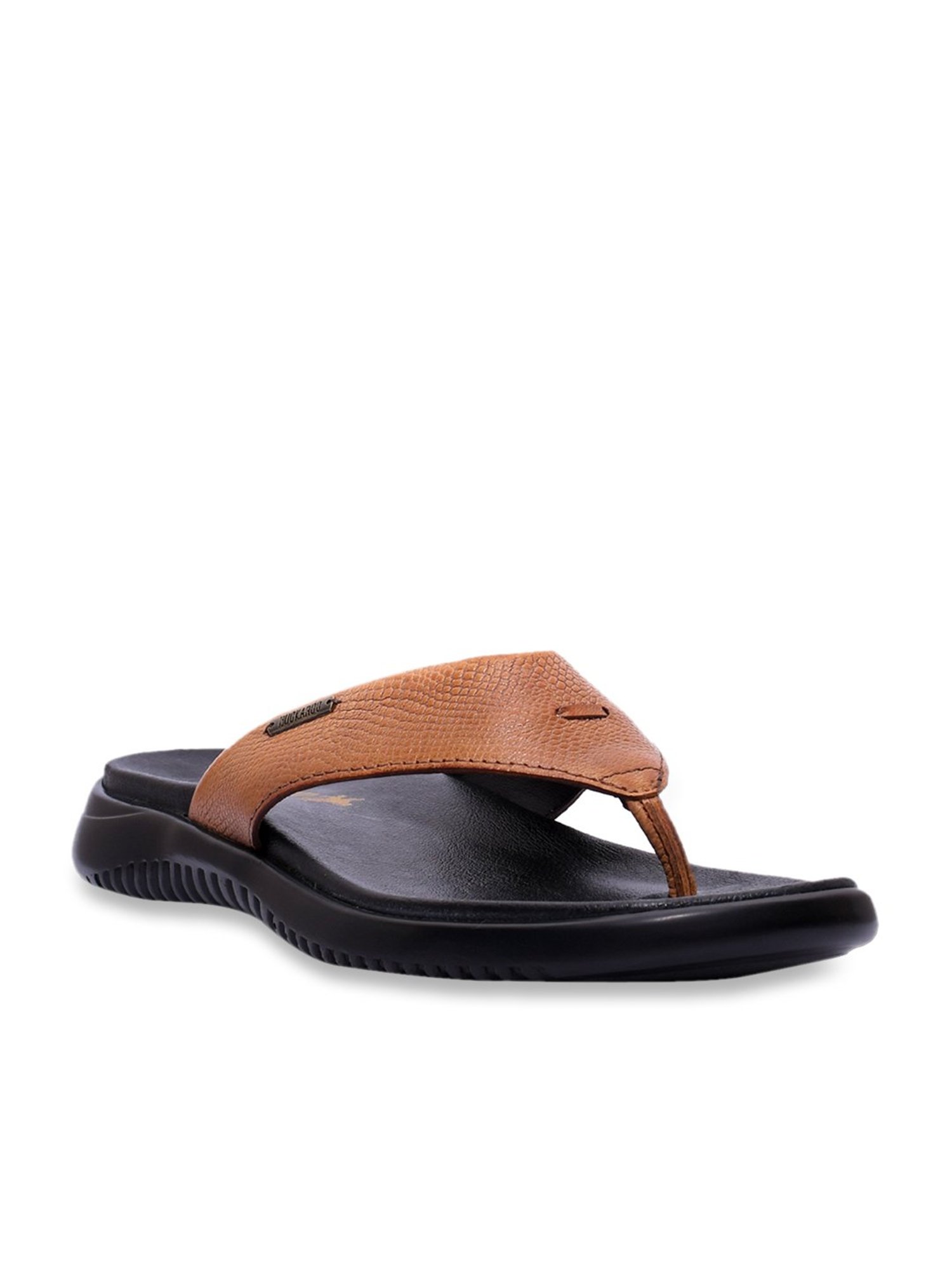 Buckaroo Men's SHURA Tan Thong Sandals