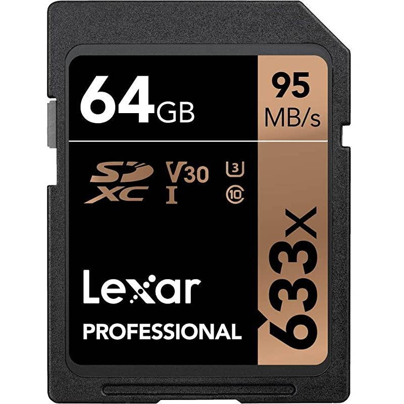 Professional 633x 64GB SDXC UHSI Card LSD64GCB1NL633