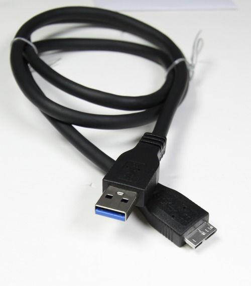 USBGear 3ft. USB 3.0 5Gbps Type A Male to Micro-B Male Super Speed Cable