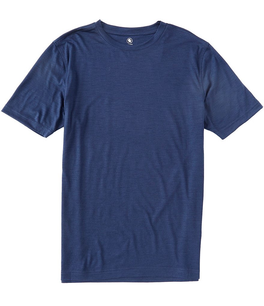 Hart Schaffner Marx Tech Wool Short-Sleeve Crew Tee