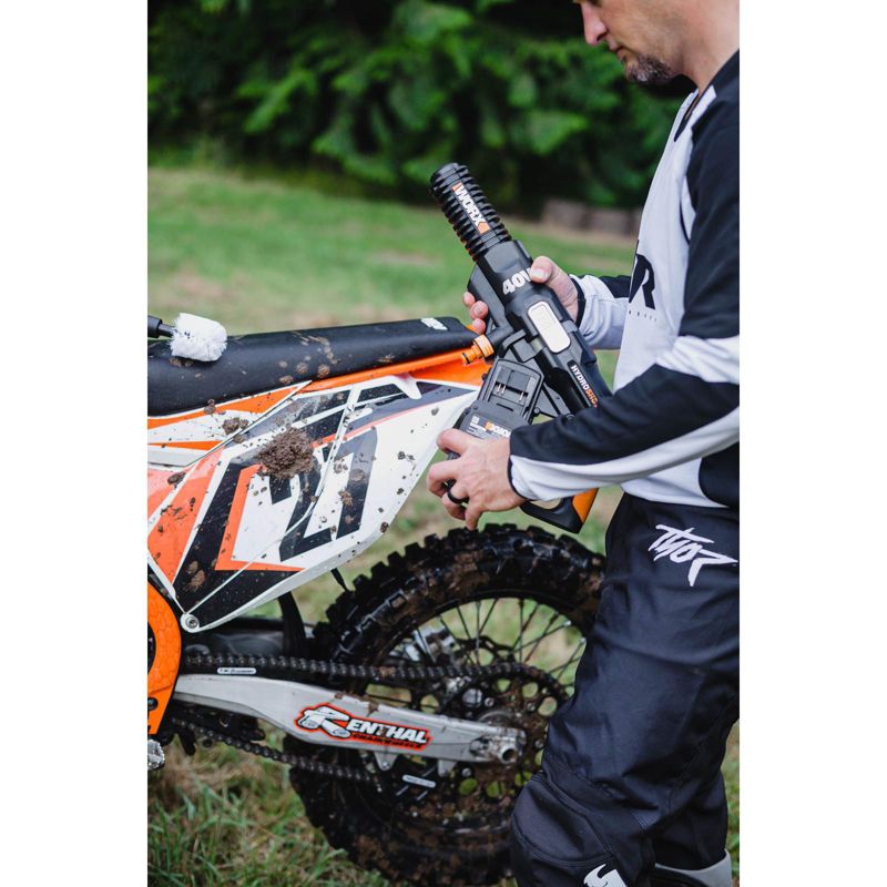 Worx WA4042 Rotary Cleaning Brush, Quick Snap Connection, Fits: WG625, WG629, WG630, WG640 and WG644 Series