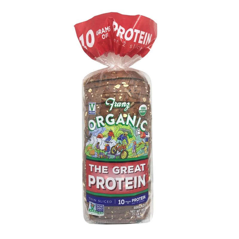 Franz Vegan Organic The Great Protein Brad - 20oz