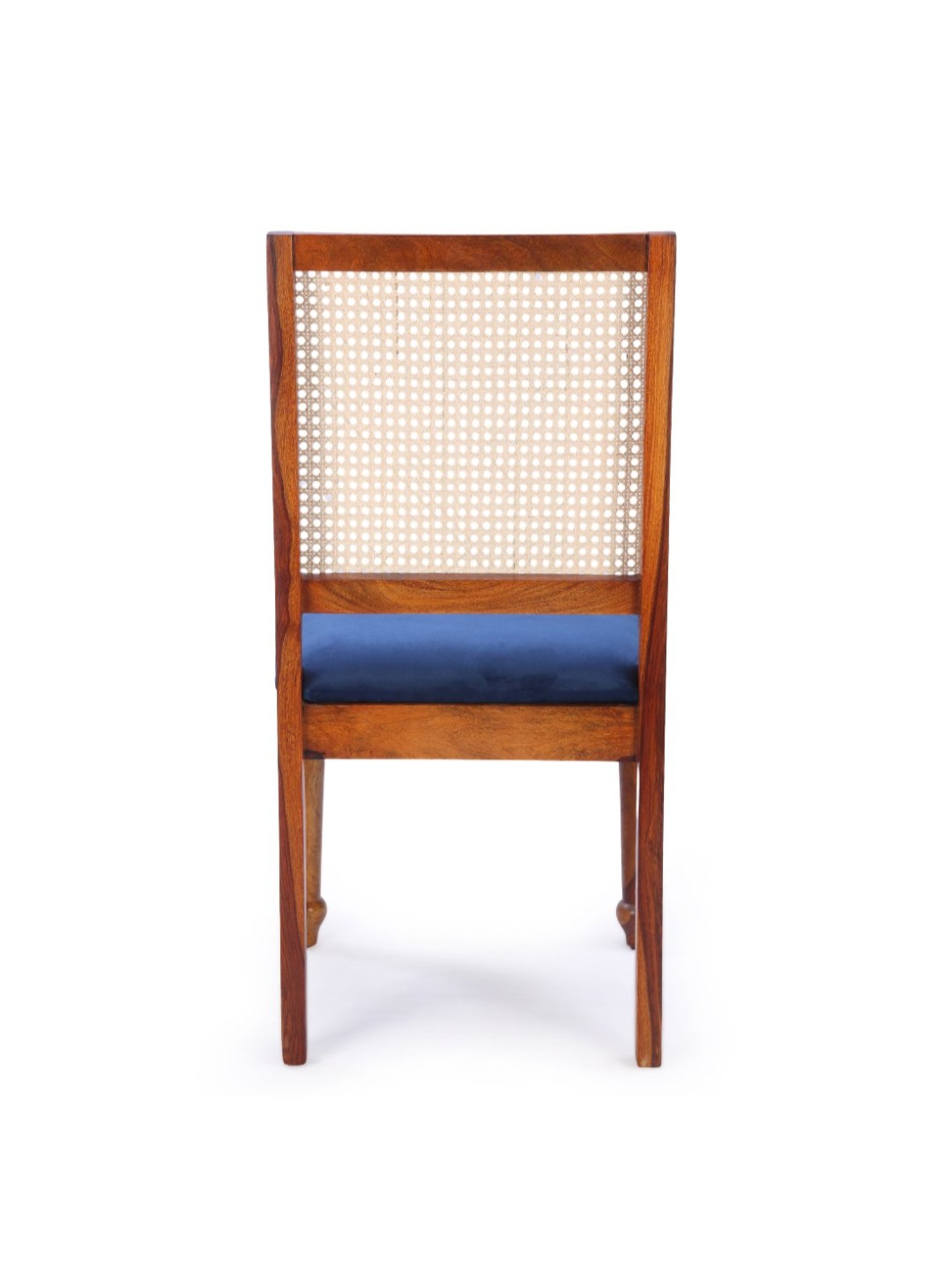 ExclusiveLane Finesse Brown Sheesham Wood Handcrafted Dining Chairs - Set of 2 Teak Finish