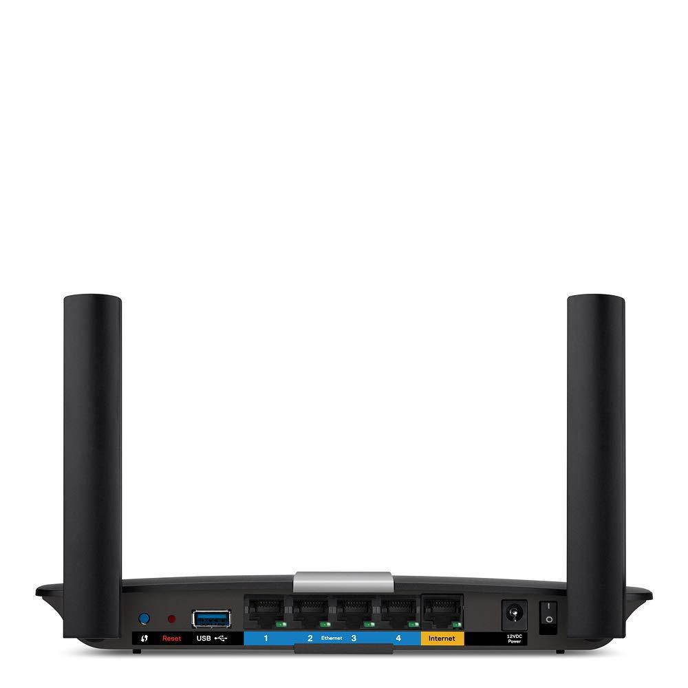 Linksys EA6350 Dual-Band WiFi Router for Home (AC1200 Fast Wireless Router),Black