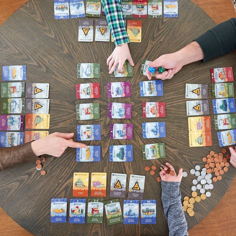 Pandasaurus Machi Koro Family Card Game 5th Anniversary Edition