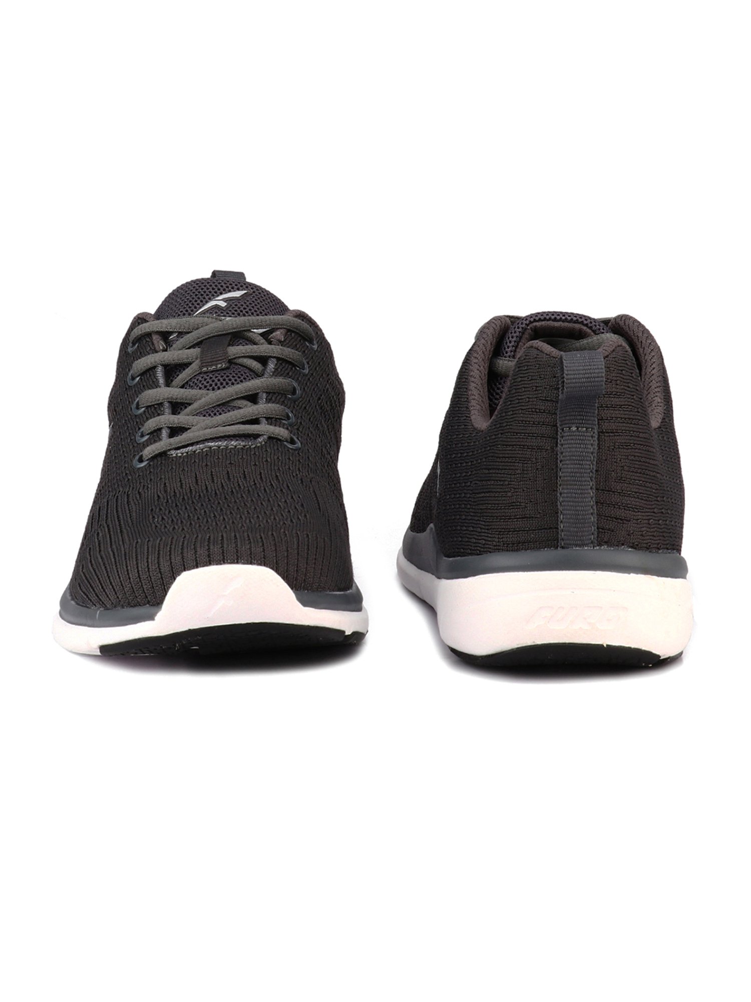 Furo by Red Chief Men's Charcoal Grey Walking Shoes