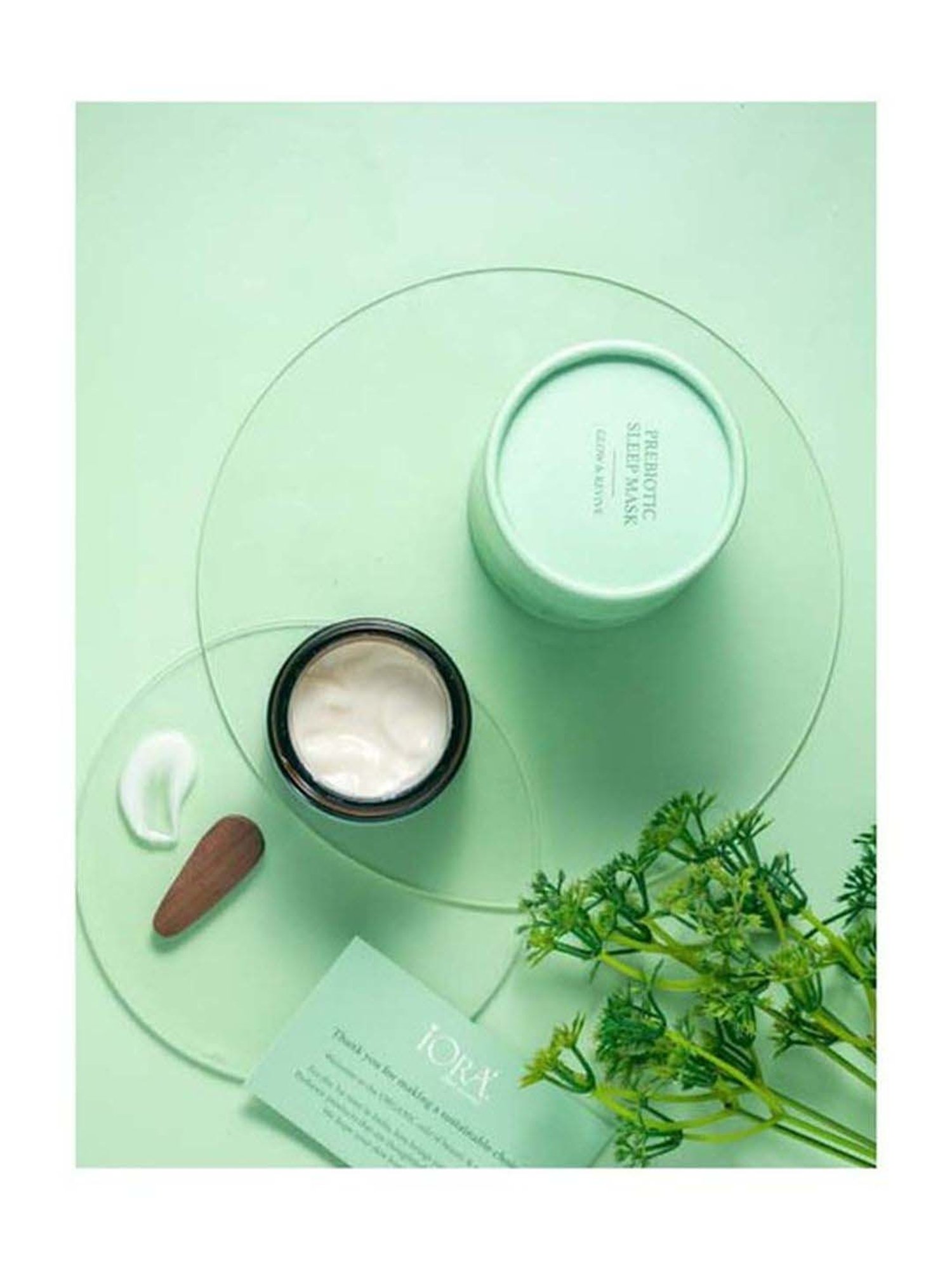 iORA's Prebiotic Sleep Mask with Plant Derived Collagen Protein - 50 gm