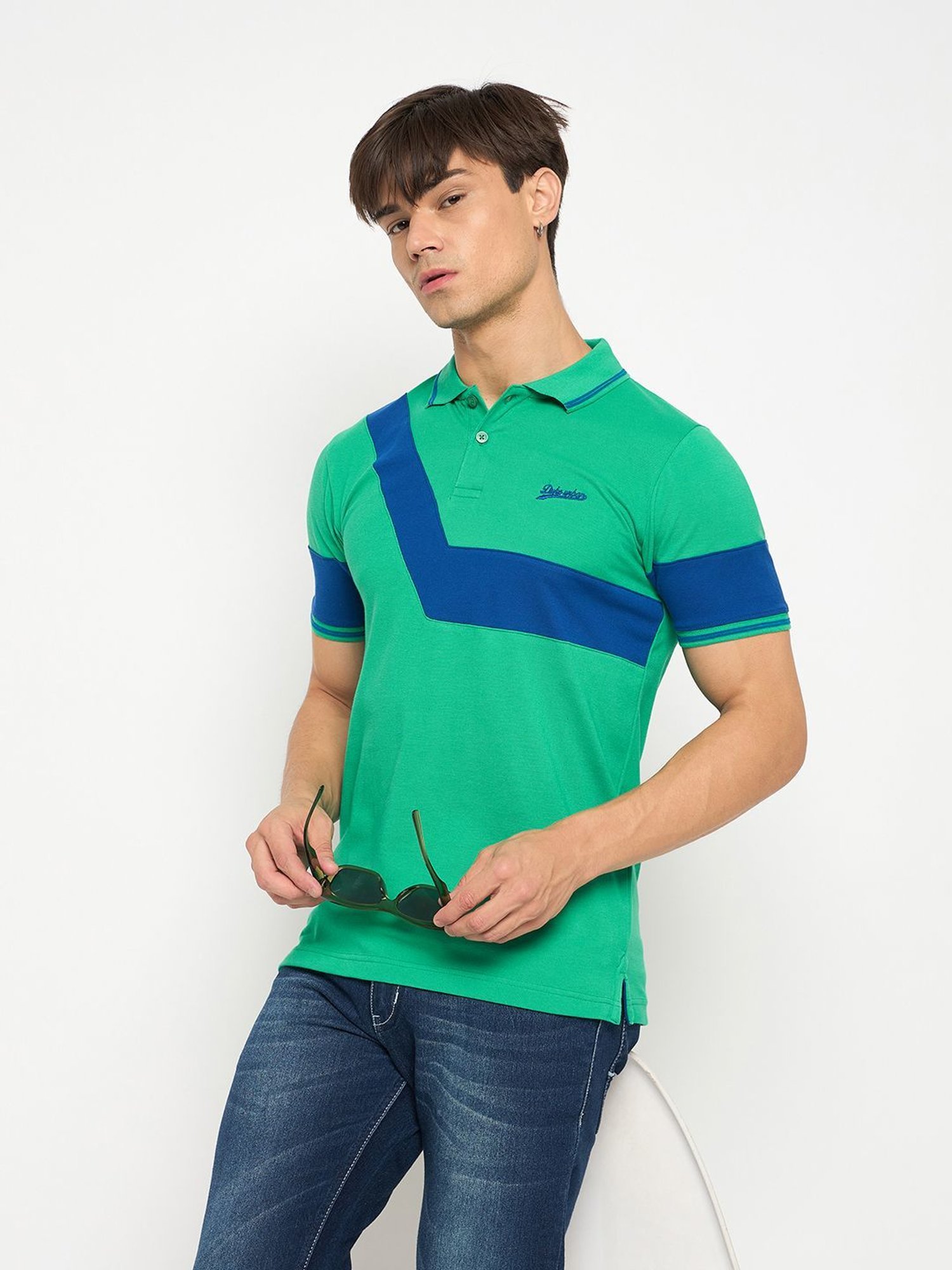 Duke Green Slim Fit Polo T-Shirt