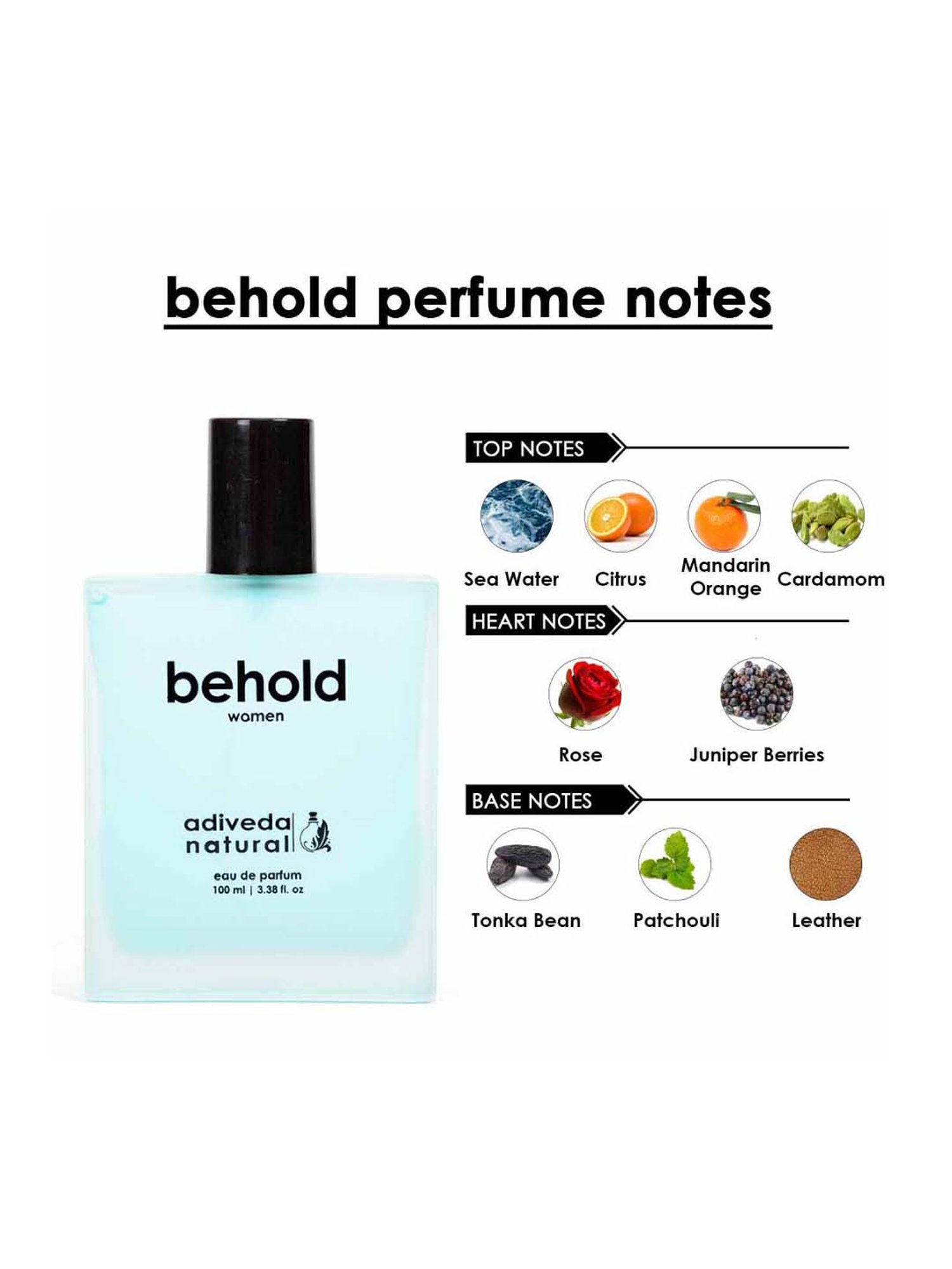 Adiveda Natural Behold EDP for Women - 100 ml