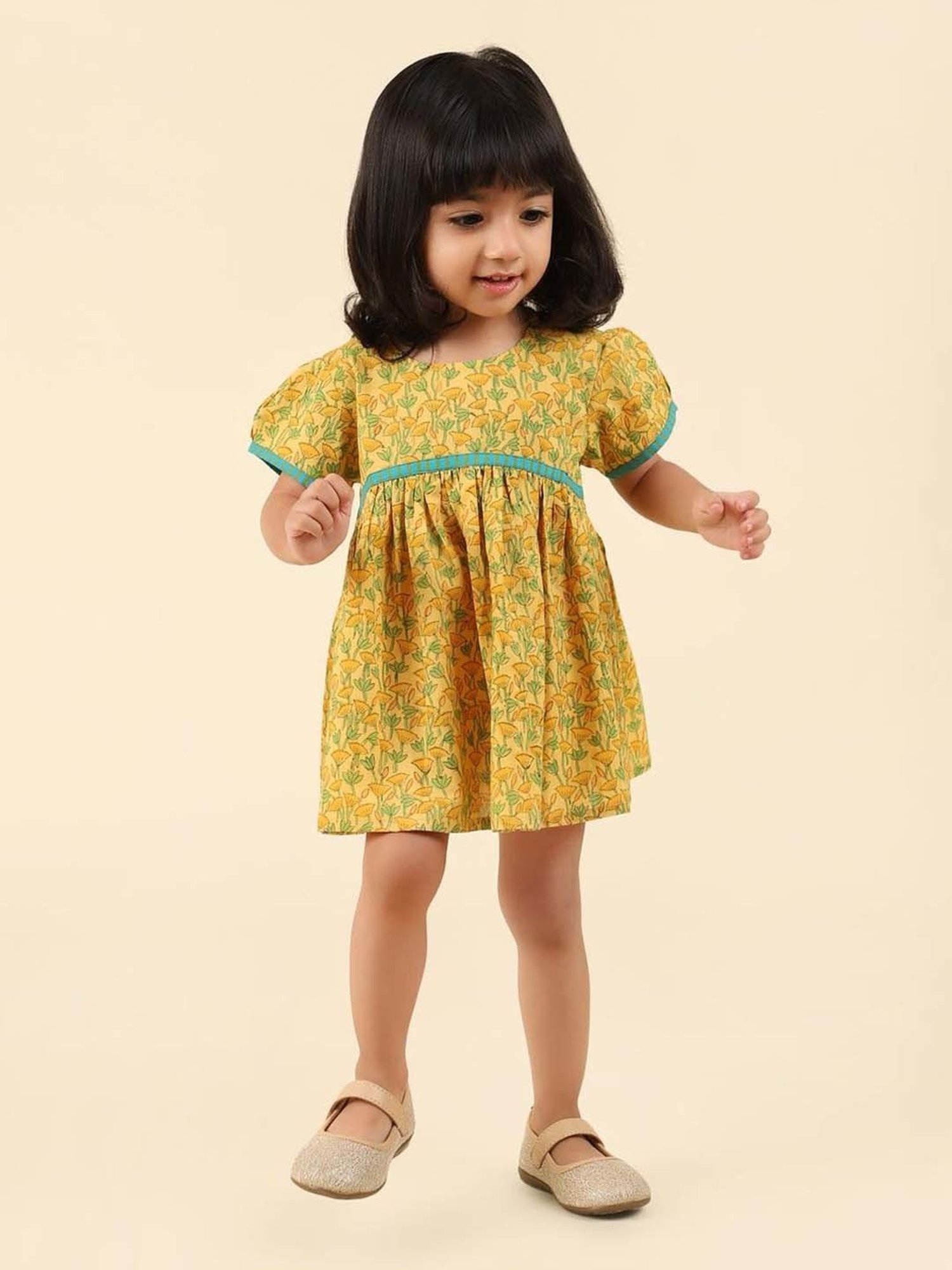 KIDS ONLY Black Floral Print Dress