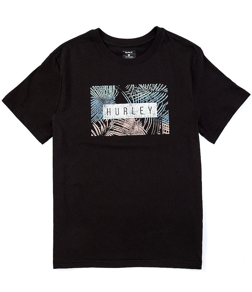 Hurley Leaf Short-Sleeve Graphic T-Shirt