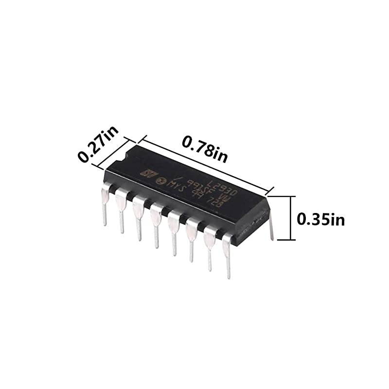 10pcs L293D DIP 16pin IC Stepper Motor Drivers Controllers