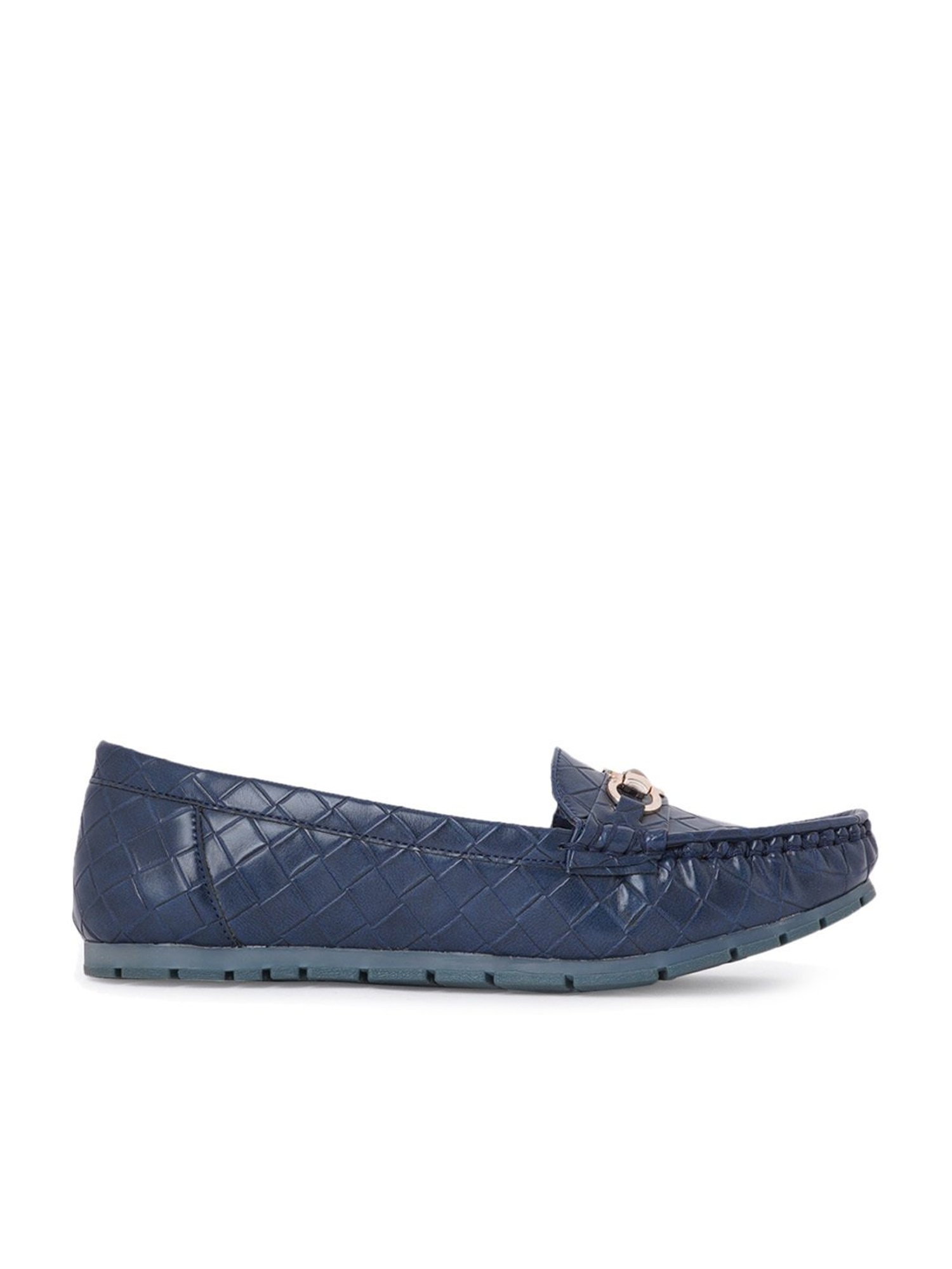 Scentra Women's Blue Casual Loafers