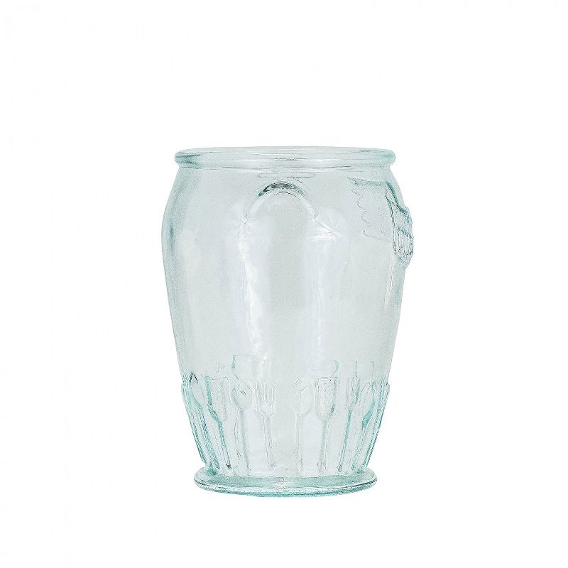 Amici Home Italian Recycled Green Utensil Jar