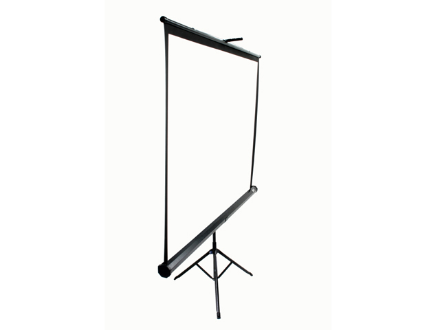Elitescreens 99" Tripod Portable Tripod Manual Pull Up Projection Screen (99" 1:1 AR) (MaxWhite) T99UWS1