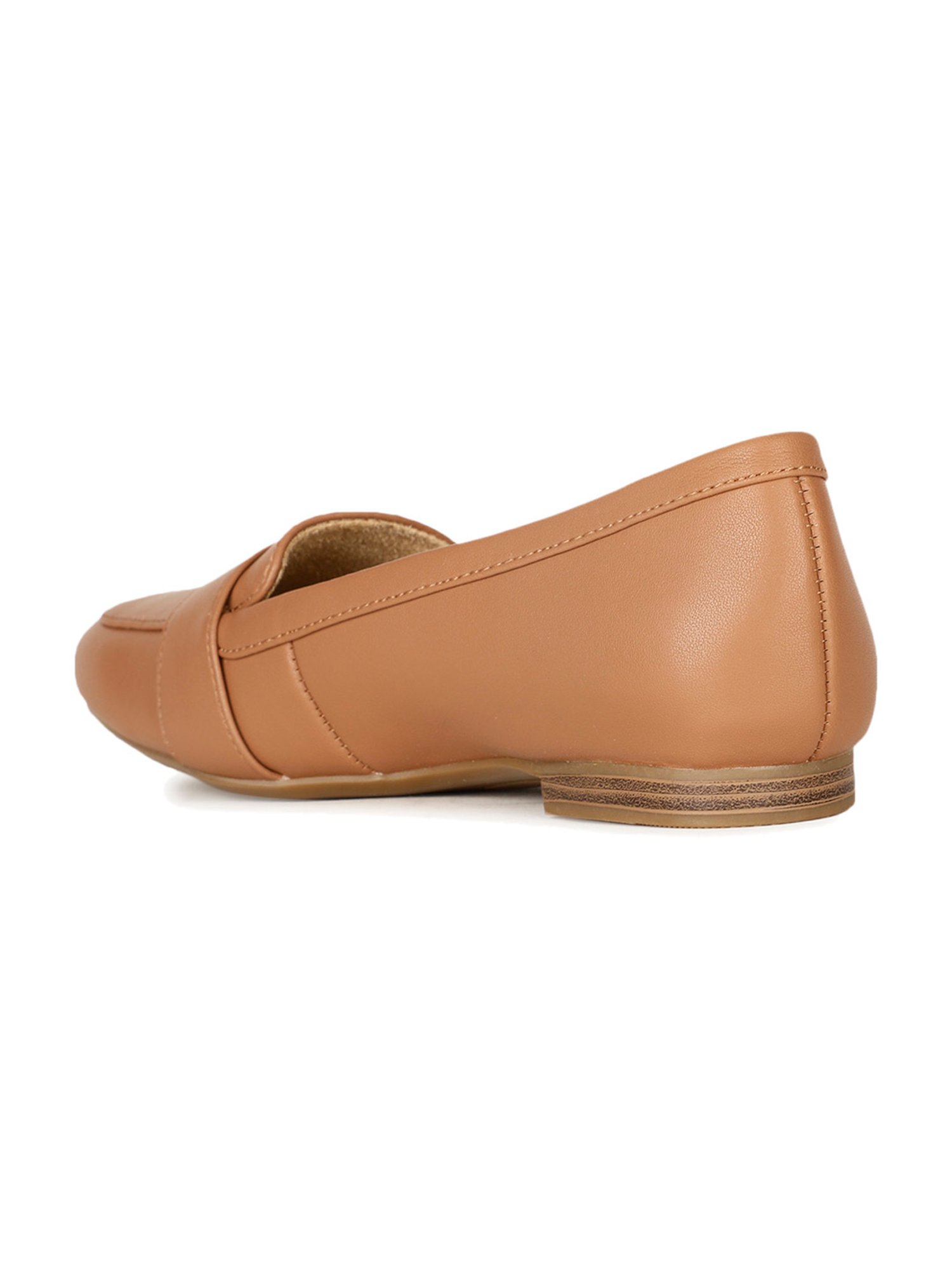 Naturalizer by Bata Women's KAYDEN-MOC Tan Flat Ballets