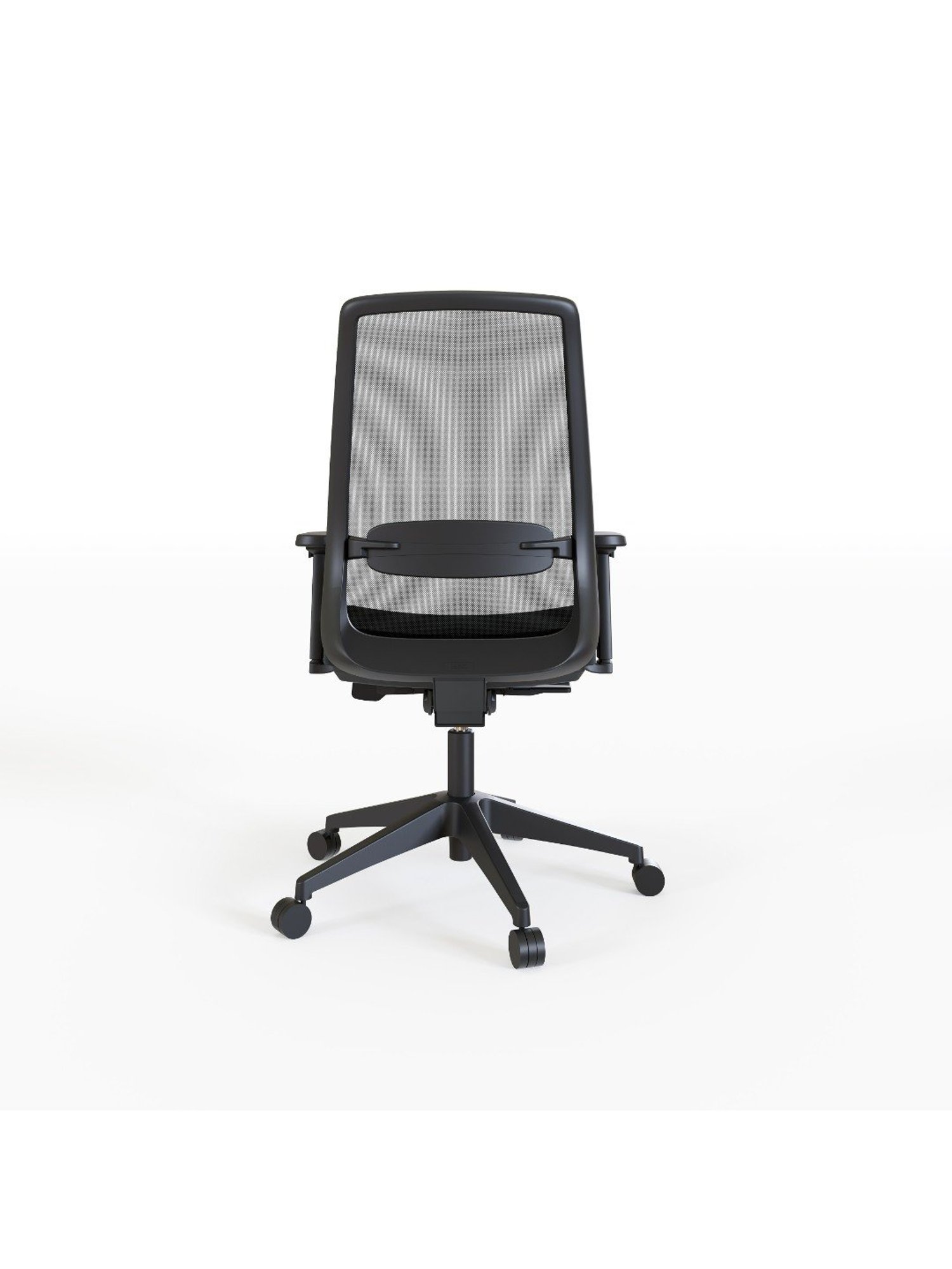 Durian Chaste Black Fabric Executive Chair