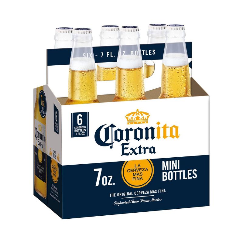 Corona Extra Coronita Lager Beer - 6pk/7 fl oz Bottles