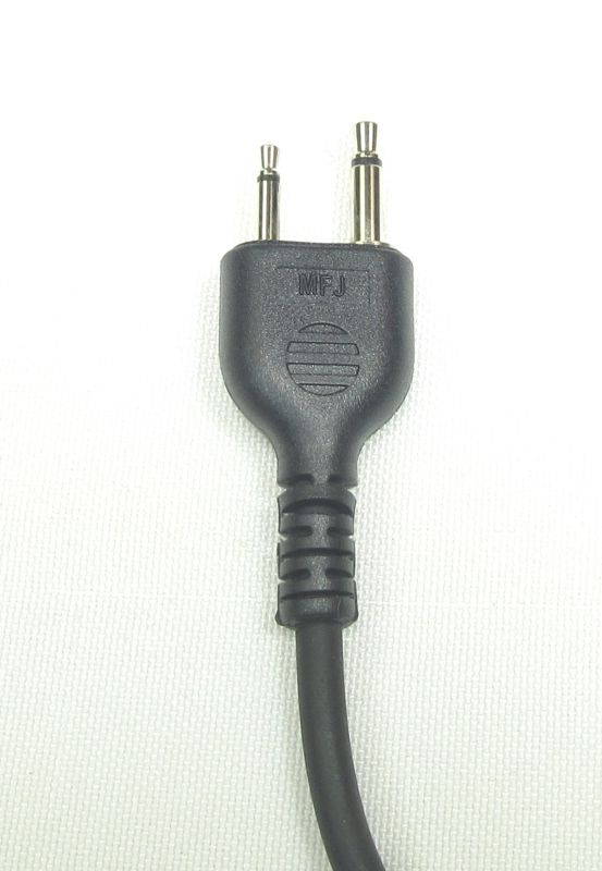 MFJ-295I Mini Speaker Mic for Icom HTs with 2 Pin Connector