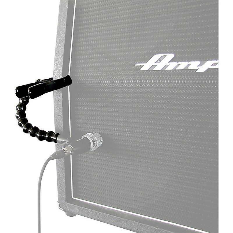 Stage Ninja MIC-12-CB Microphone Mount With Clamp Base Black/Steel