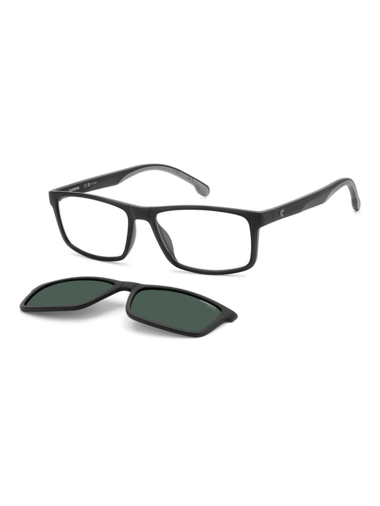 Carrera Green Rectangular UV Protection Sunglasses for Men