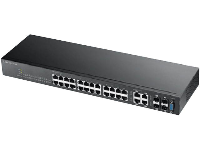 ZyXEL GS2210 GS2210-24P 24-port GbE L2 PoE Switch
