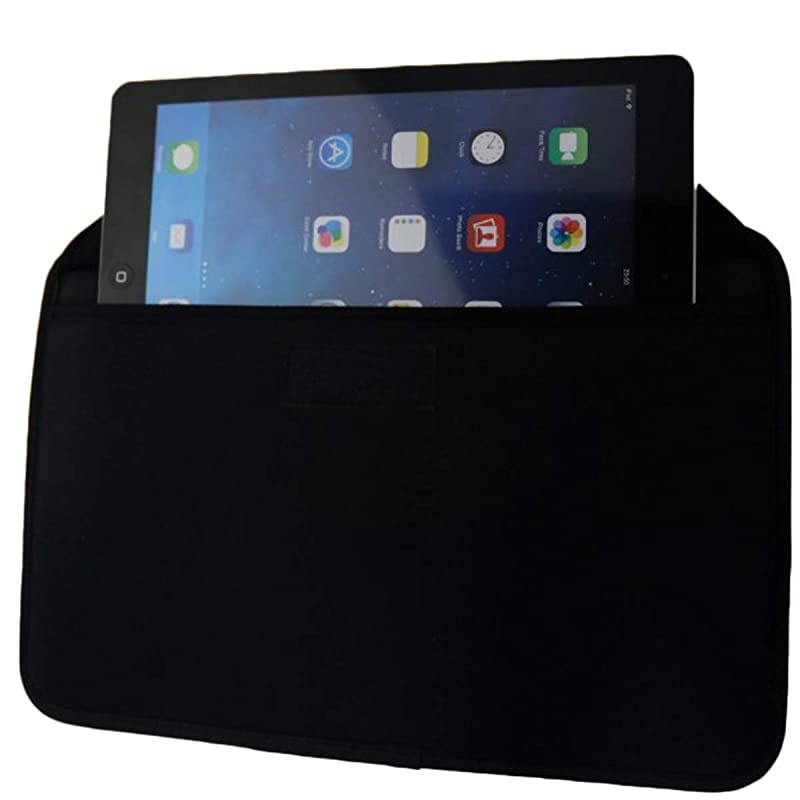 Travel Organizer Elastic Organizer Board Electronic Gadget Storage CaseDesk Organizer12 x 8 Inches Flip Grey